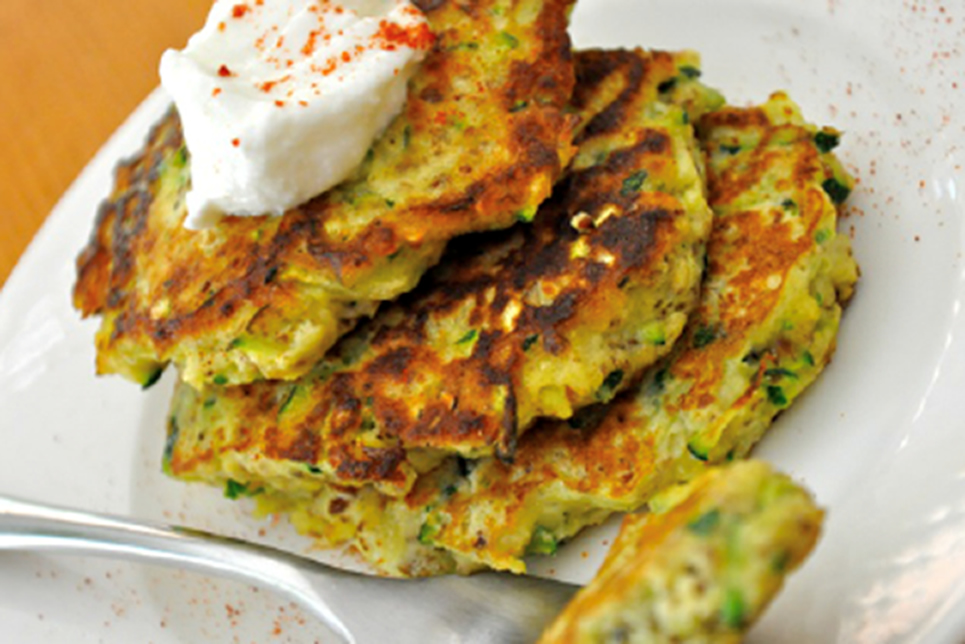 Real Healthy Zucchini Cakes