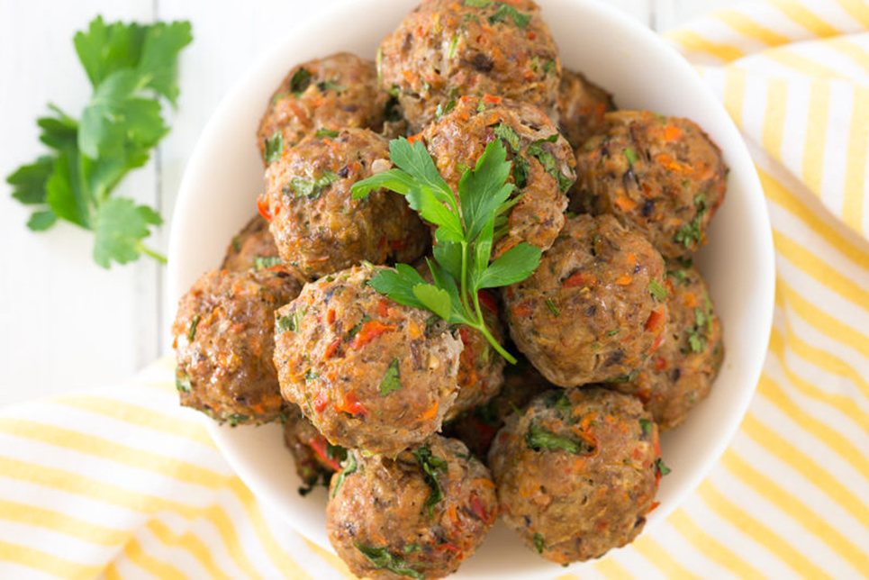 Turkey Vegetable Meatballs