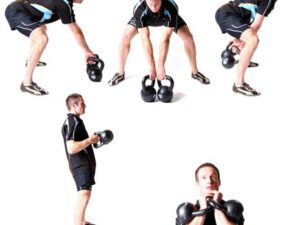 Kettle bell home workout