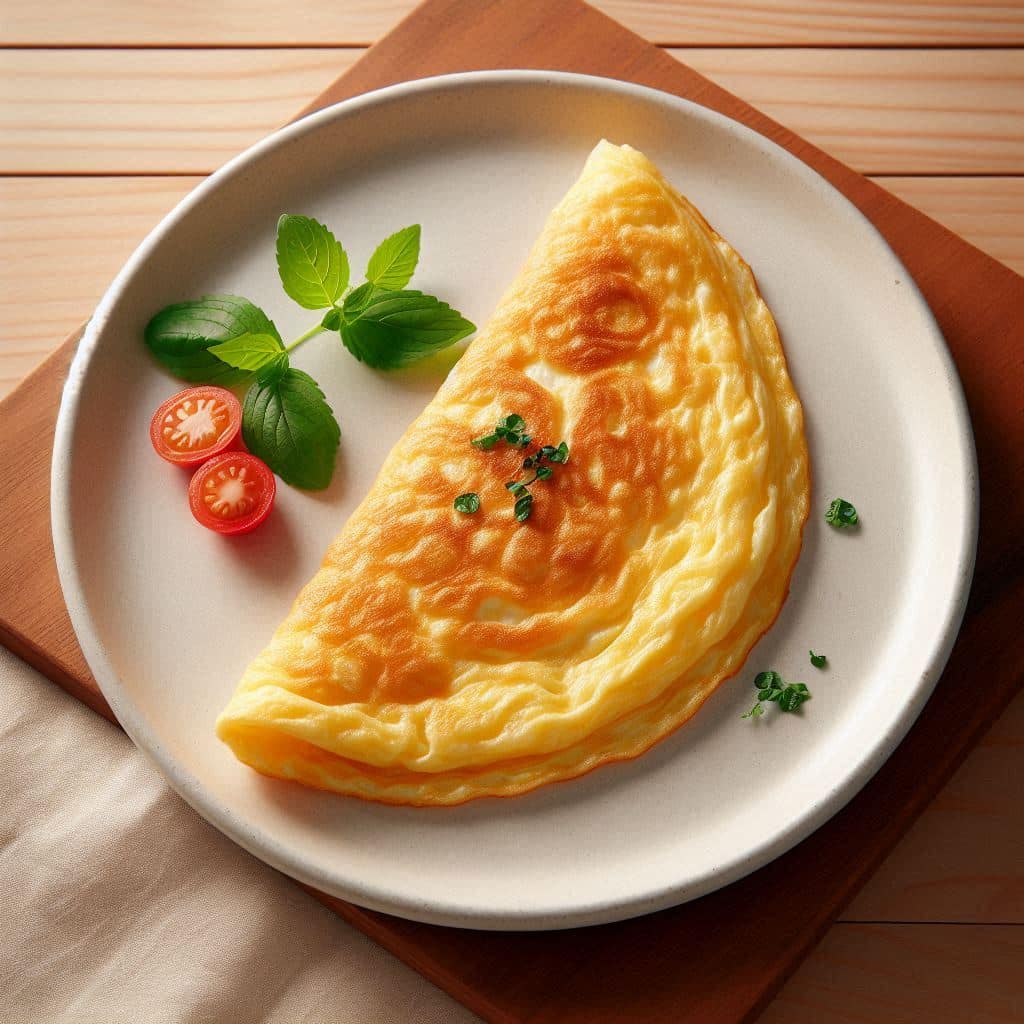 simple omelette 1